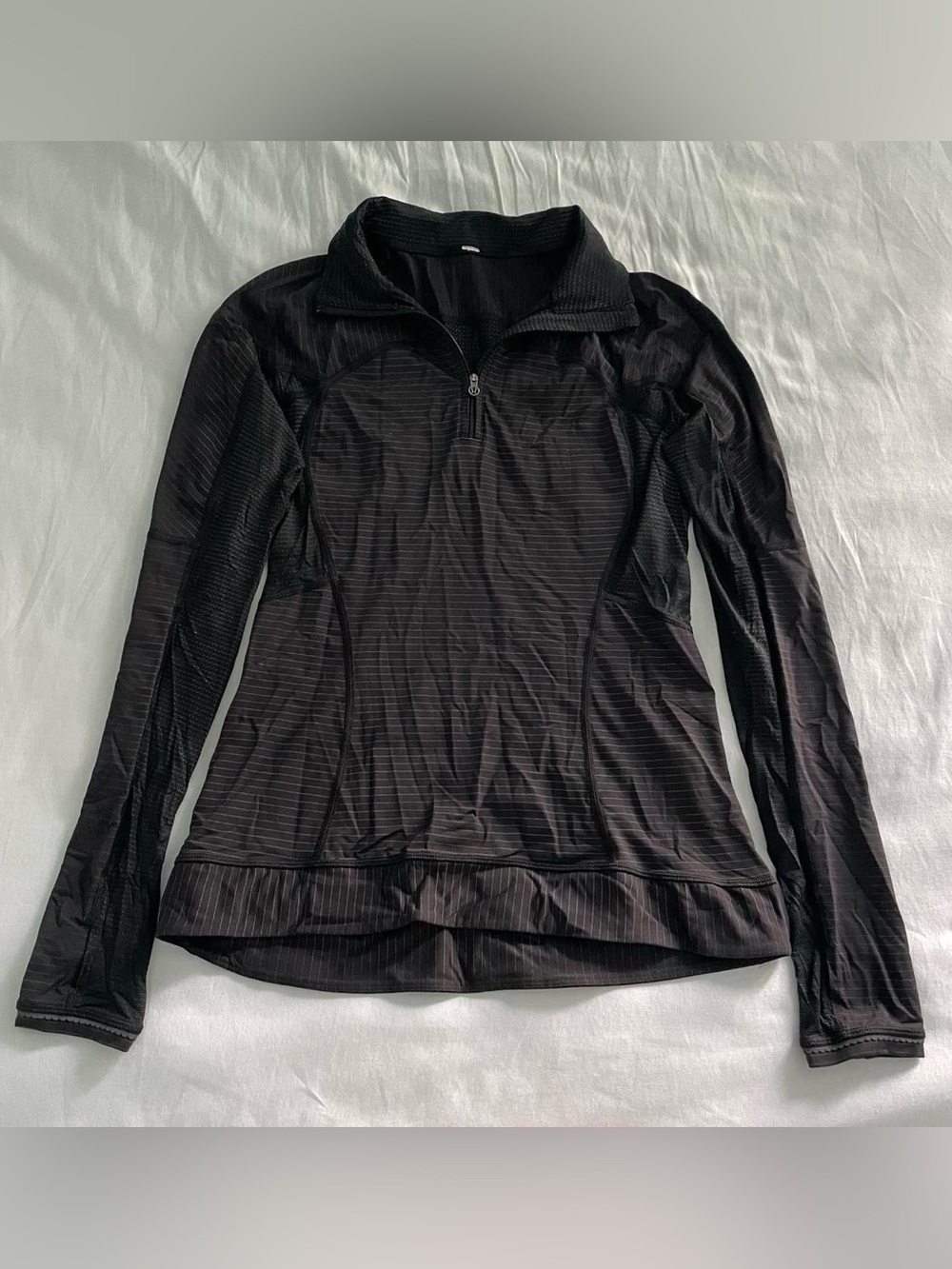 Lululemon Black Quarter Zip Jacket
